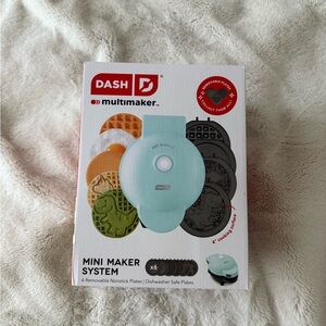 New - Dash Mini Waffle Maker